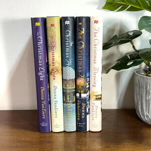 Lot of 5 Christmas Books by Donna VanLiere Light Note Promise Blessing Hope